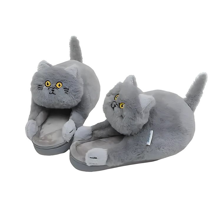 Cuddly Hug Cat Slippers - GlimmaStyle