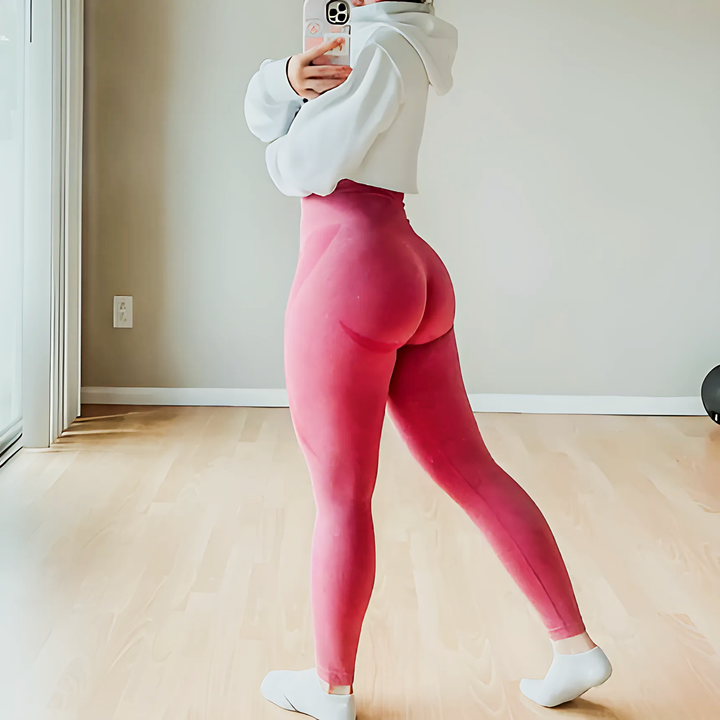 Curves Yoga Outfits Leggings - GlimmaStyle