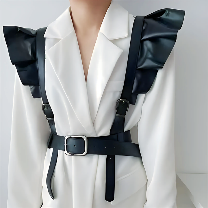 Double Shoulder Strap  Fashion Belt - GlimmaStyle