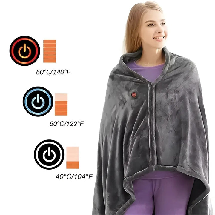 Electric Heating and Warm Shawl Blanket - GlimmaStyle