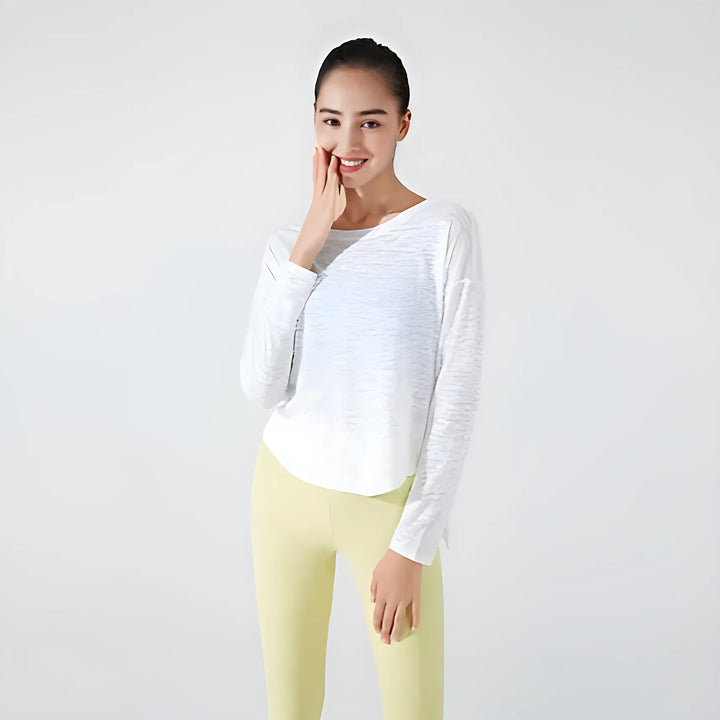 Fitness Loose Sportswear Blouse - GlimmaStyle