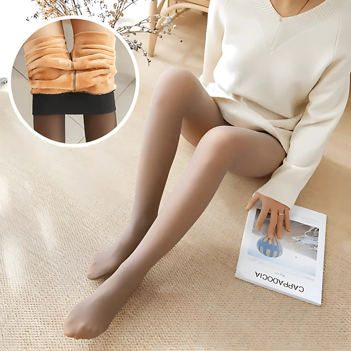 Fleece Lined Tights - GlimmaStyle