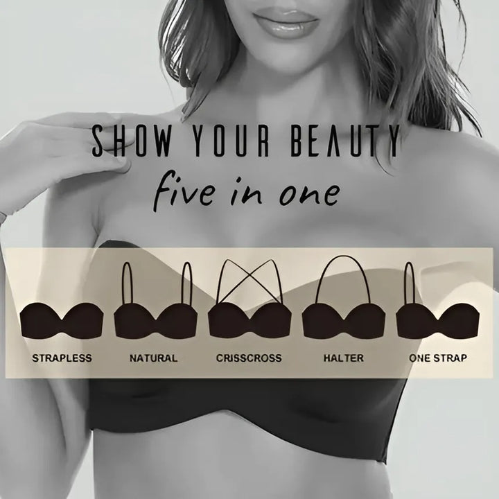 Full Support Strapless Bra - GlimmaStyle