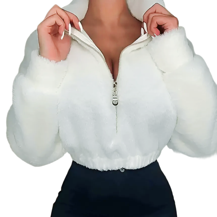 Fuzzy Luxe Pullover - GlimmaStyle