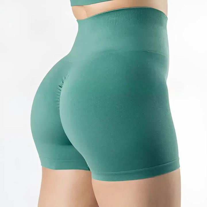 High Waist Sport Shorts - GlimmaStyle