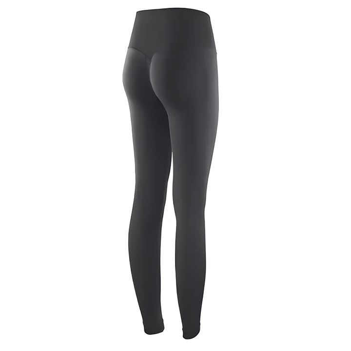 High Waisted Elastic Leggings - GlimmaStyle