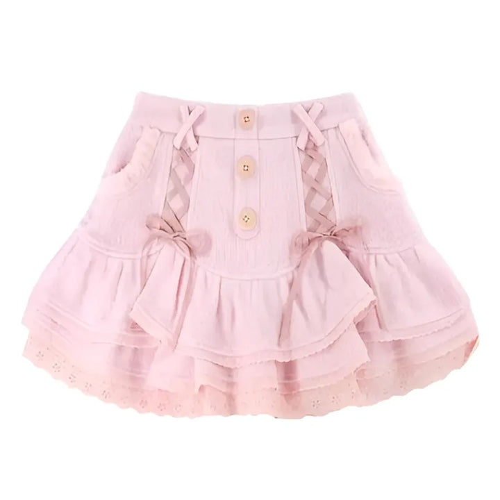 Japanese Style Mini Skirt and Blouse - GlimmaStyle