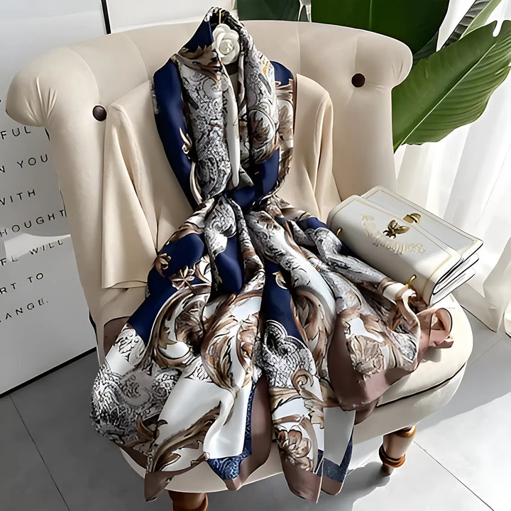 Luxury Silk Scarf - GlimmaStyle