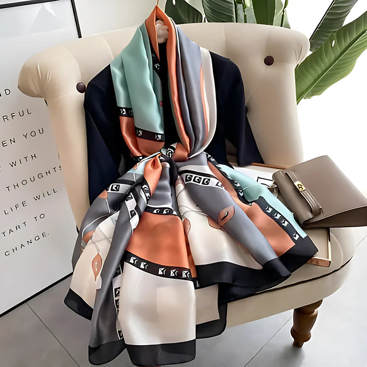 Luxury Silk Scarf - GlimmaStyle