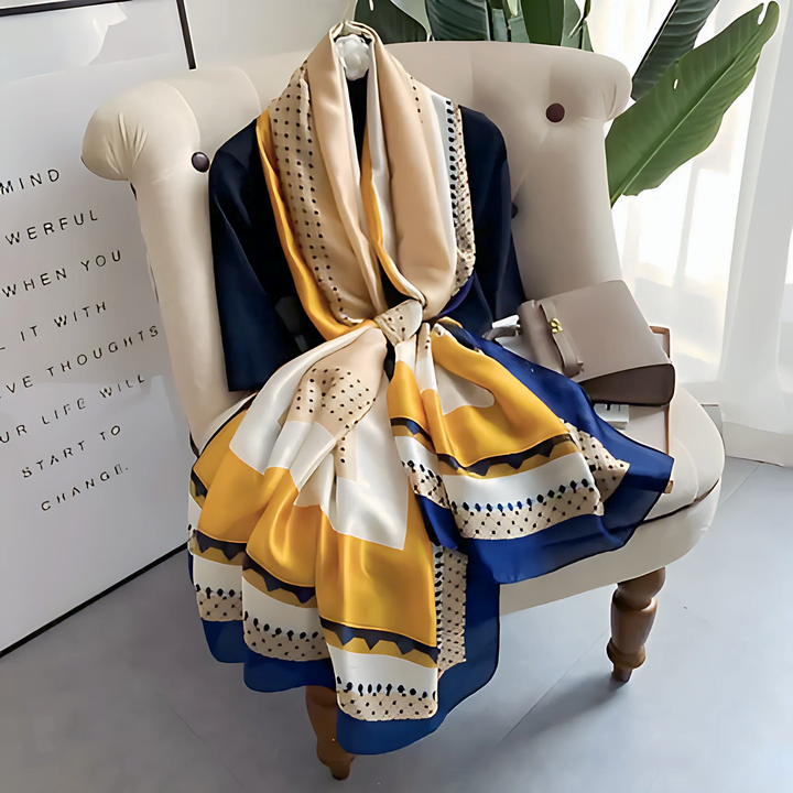 Luxury Silk Scarf - GlimmaStyle