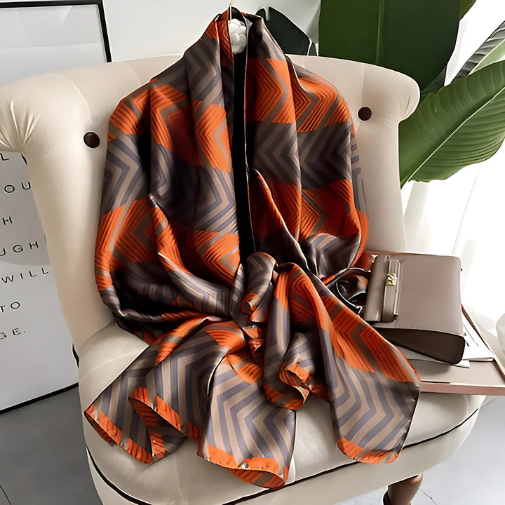 Luxury Silk Scarf - GlimmaStyle