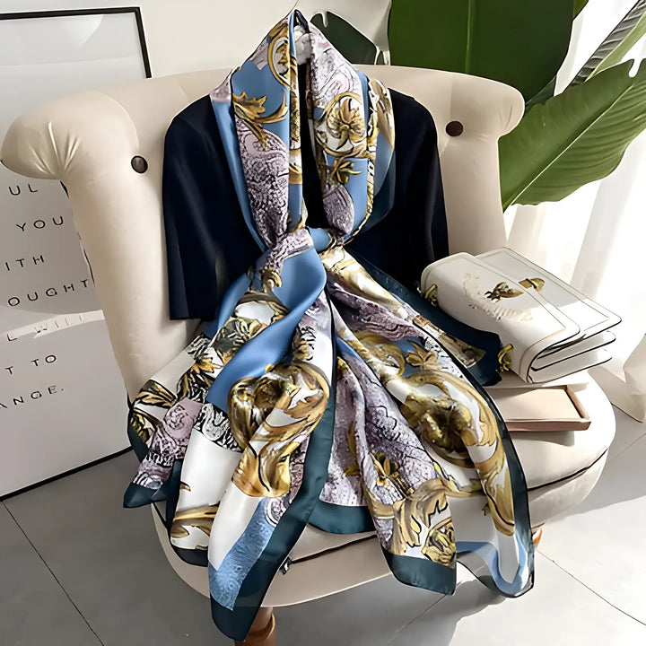 Luxury Silk Scarf - GlimmaStyle