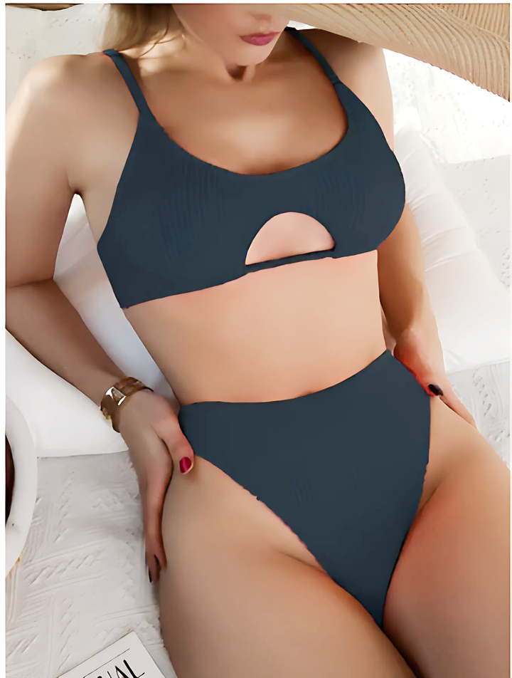 Rib Bikini Set - GlimmaStyle