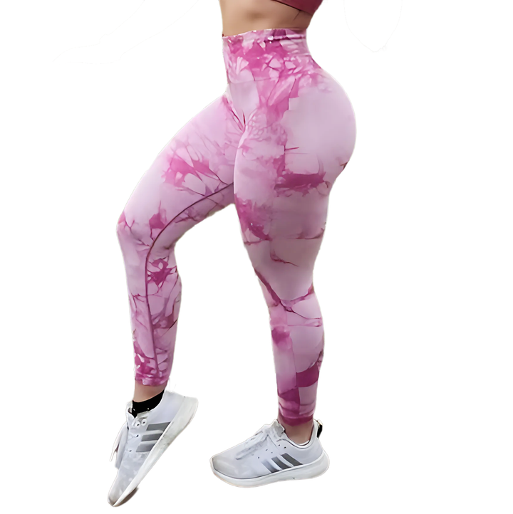 Seamless Tie Dye Leggings - GlimmaStyle