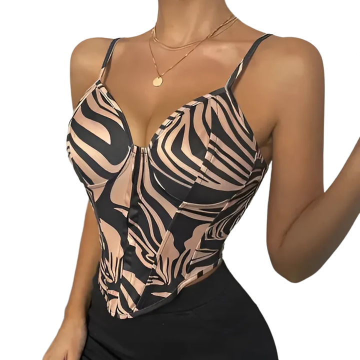 Sexy Spaghetti Strap Party Crop Top - GlimmaStyle