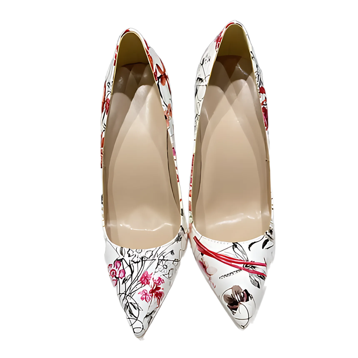 Veowalk Flowers Stiletto Pumps - GlimmaStyle