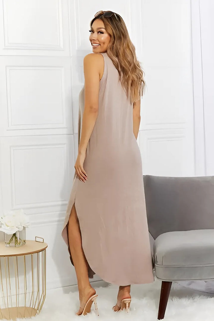 Zenana Full Size Maxi Dress - GlimmaStyle