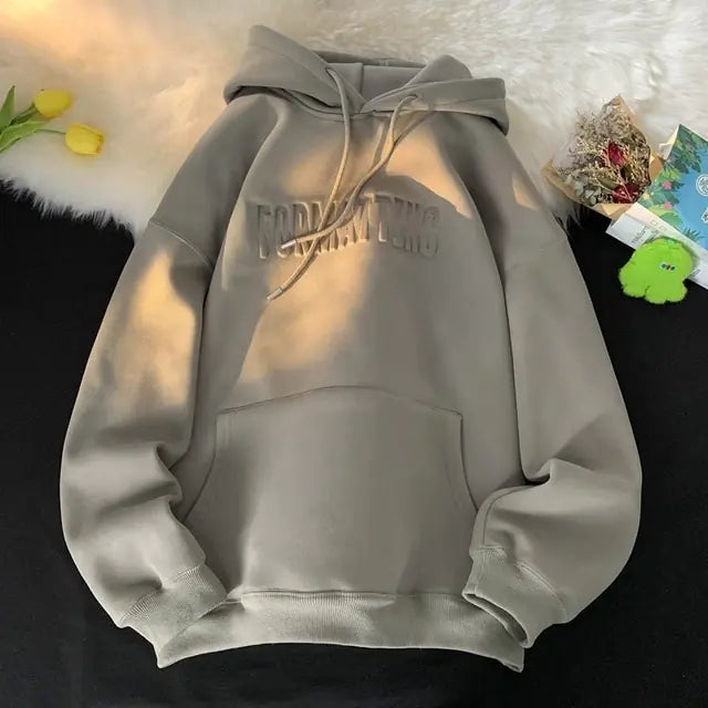 Winter Letter Women Thicken Hoodies - GlimmaStyle