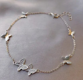 Crystal Butterfly Bracelet - GlimmaStyle