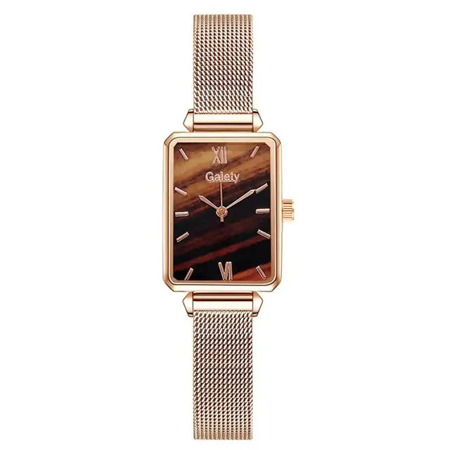 Square Quartz Watch - GlimmaStyle