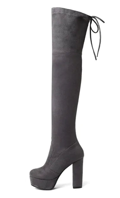 Women's Over the Knee Boots - GlimmaStyle