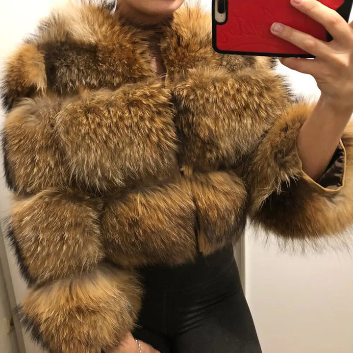 Picture Perfect Thick Fur Coat - GlimmaStyle