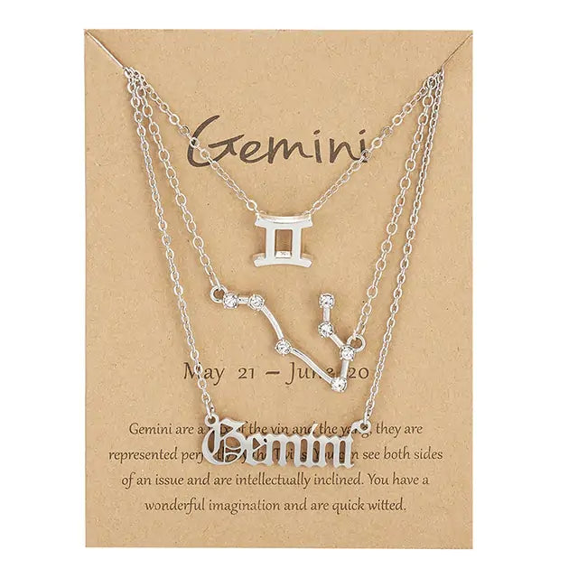 Zodiac Sign Necklace - GlimmaStyle