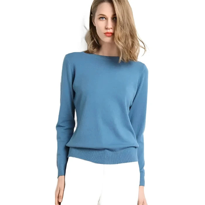 Knitted Pullover Women Sweater - GlimmaStyle