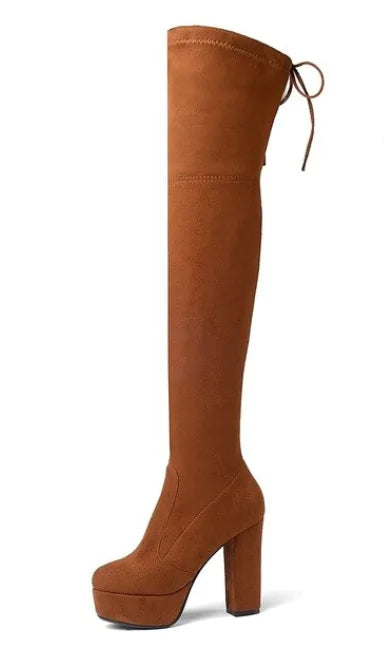 Women's Over the Knee Boots - GlimmaStyle