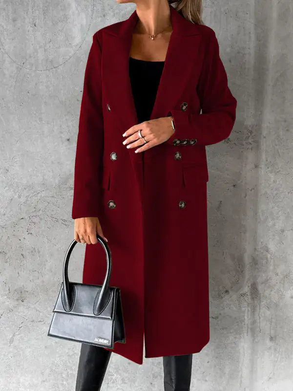 Business Casual Overcoat for Women - GlimmaStyle