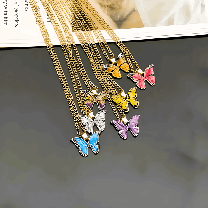 Butterfly Pendant Necklace