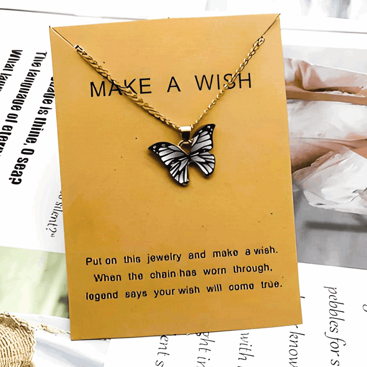 Butterfly Pendant Necklace