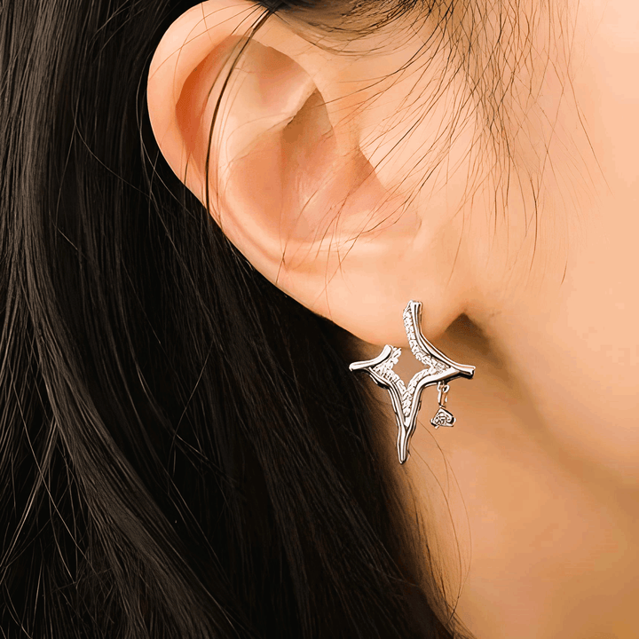 Asterism Rhinestone Earrings