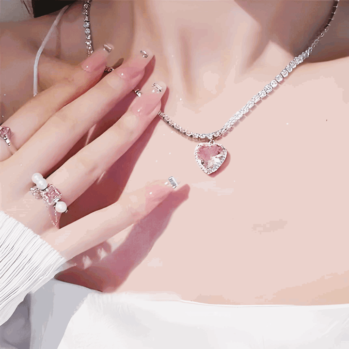 Aesthetic Heart Necklace