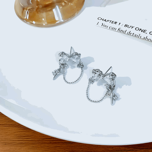 Bowknot Drop Earrings