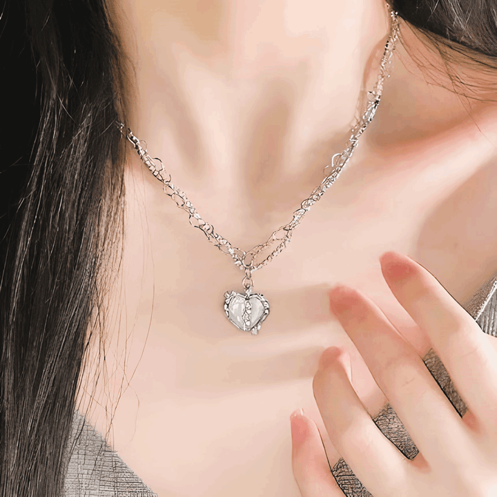 Aesthetic Heart Necklace