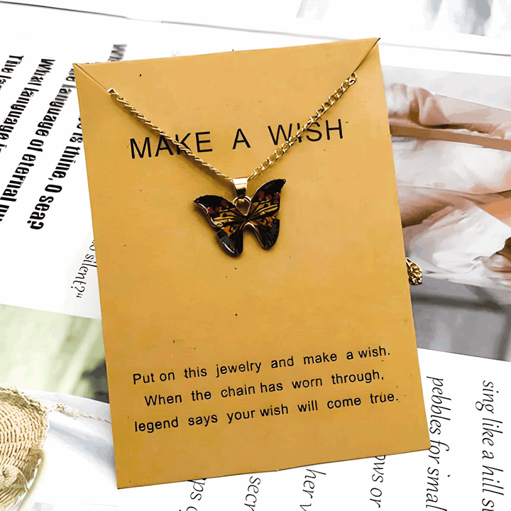 Butterfly Pendant Necklace