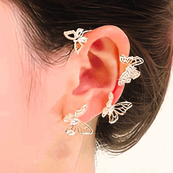 Butterfly Ear Clip