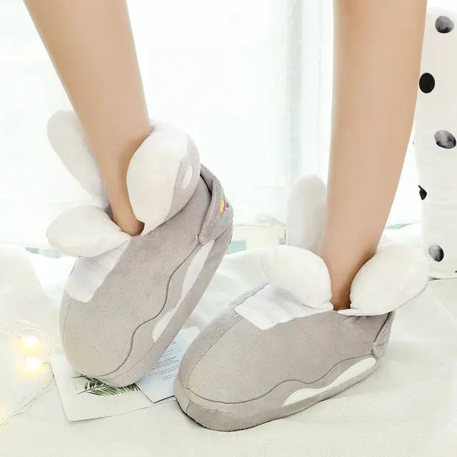 Winter Spoof Warm Home Cotton Slippers - GlimmaStyle