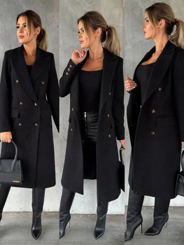 Business Casual Overcoat for Women - GlimmaStyle