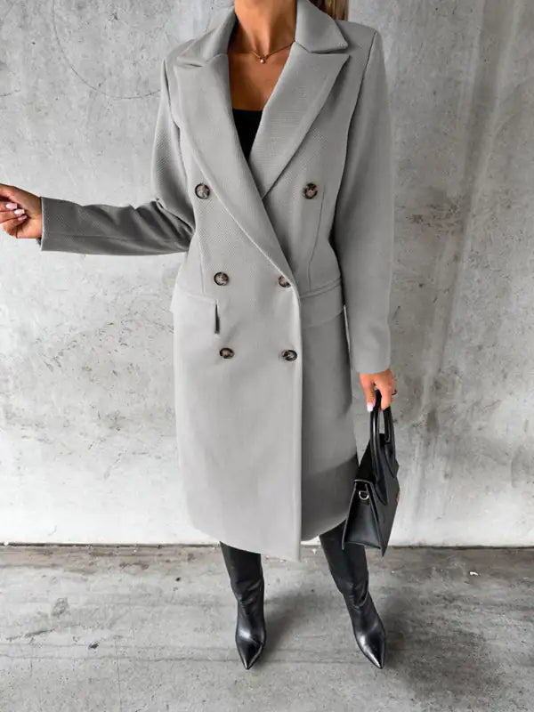 Business Casual Overcoat for Women - GlimmaStyle