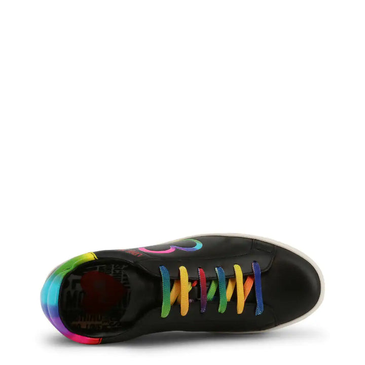 Black Rainbow Sneakers - GlimmaStyle