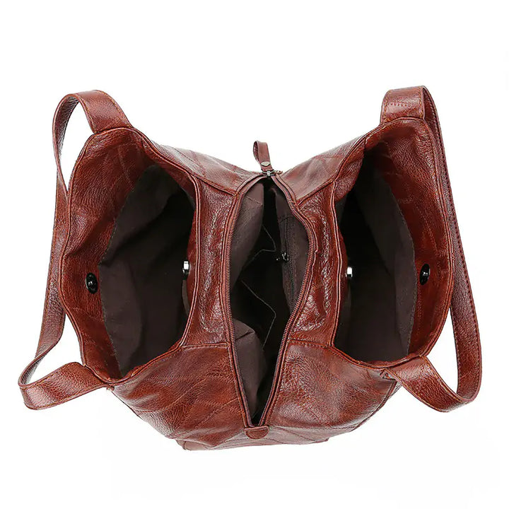 Vintage PU Leather Handbag For Women - GlimmaStyle