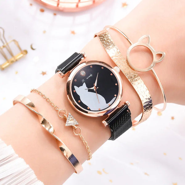 Fashion Watch Set for Women - GlimmaStyle