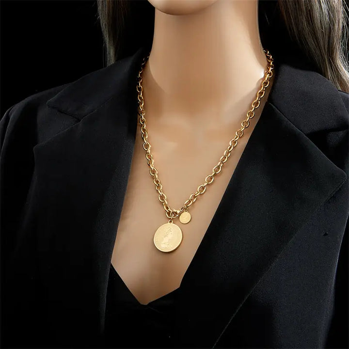 Coin Necklace - GlimmaStyle