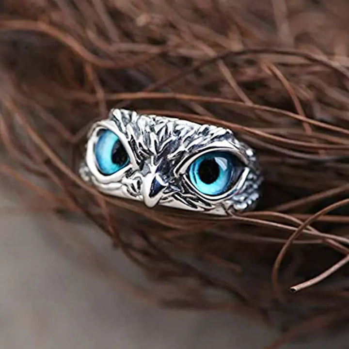 Adjustable  Owl Alloy Ring - GlimmaStyle