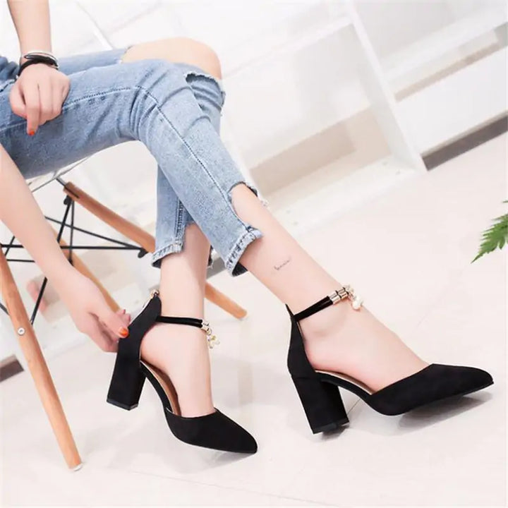 Pointed Toe Pumps Shoes - GlimmaStyle