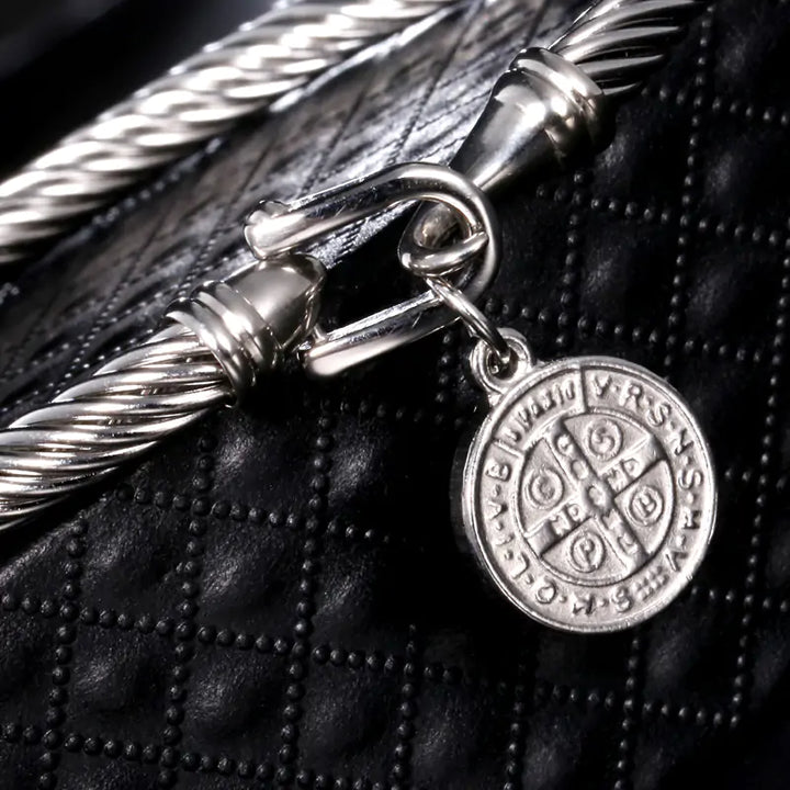 Saint Benedict Medal Charm Bracelets - GlimmaStyle