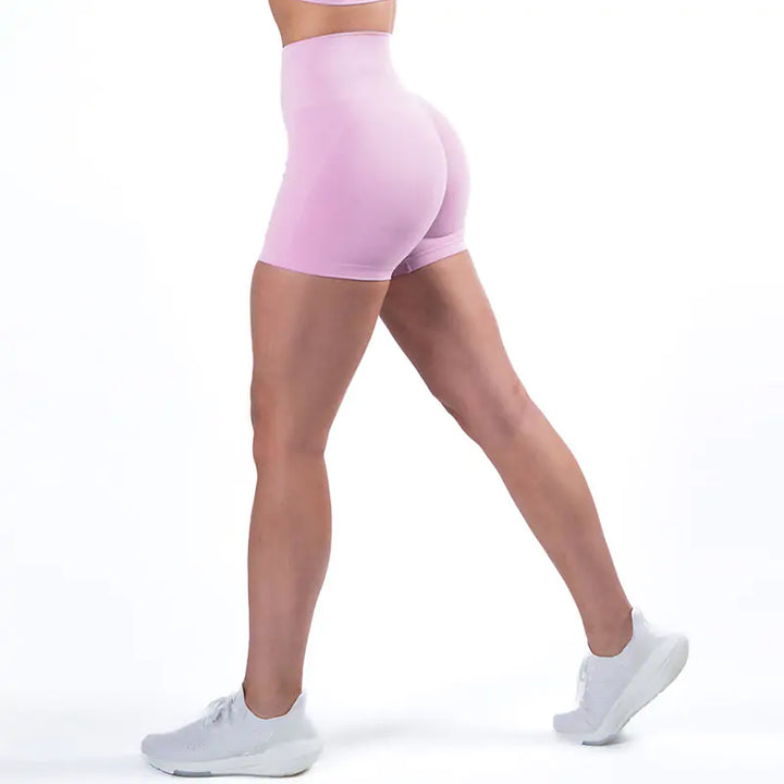 High Waist Sport Shorts - GlimmaStyle