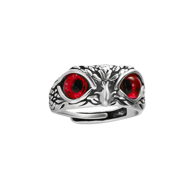 Adjustable  Owl Alloy Ring - GlimmaStyle